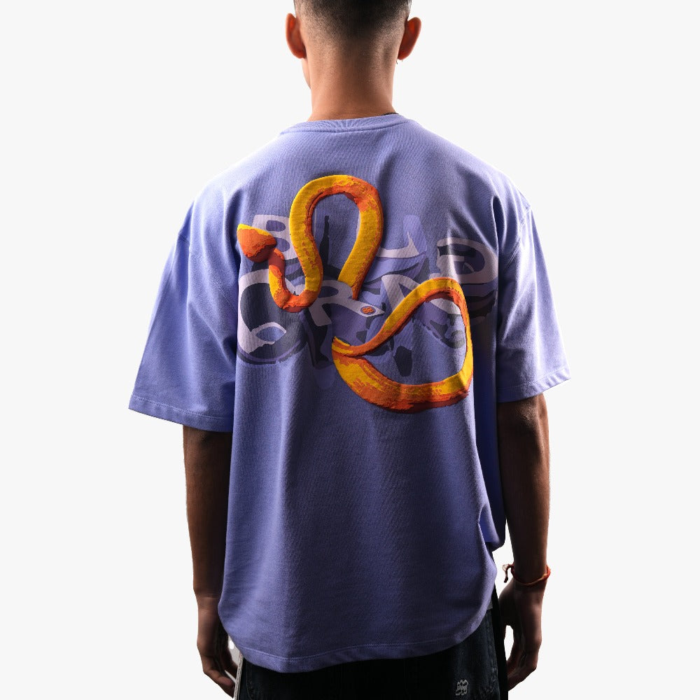 LILAC SNAKE T-SHIRT