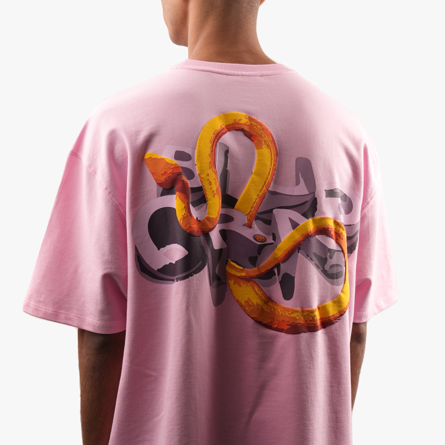 PINK SNAKE T-SHIRT