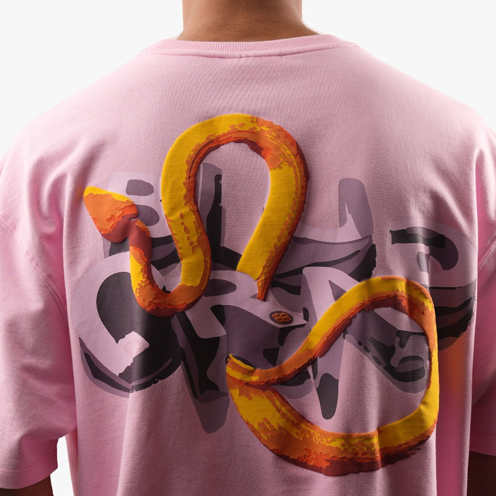 PINK SNAKE T-SHIRT