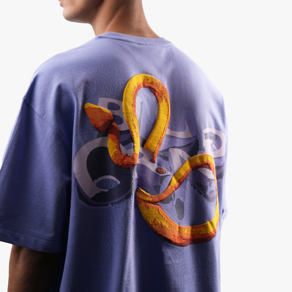 LILAC SNAKE T-SHIRT