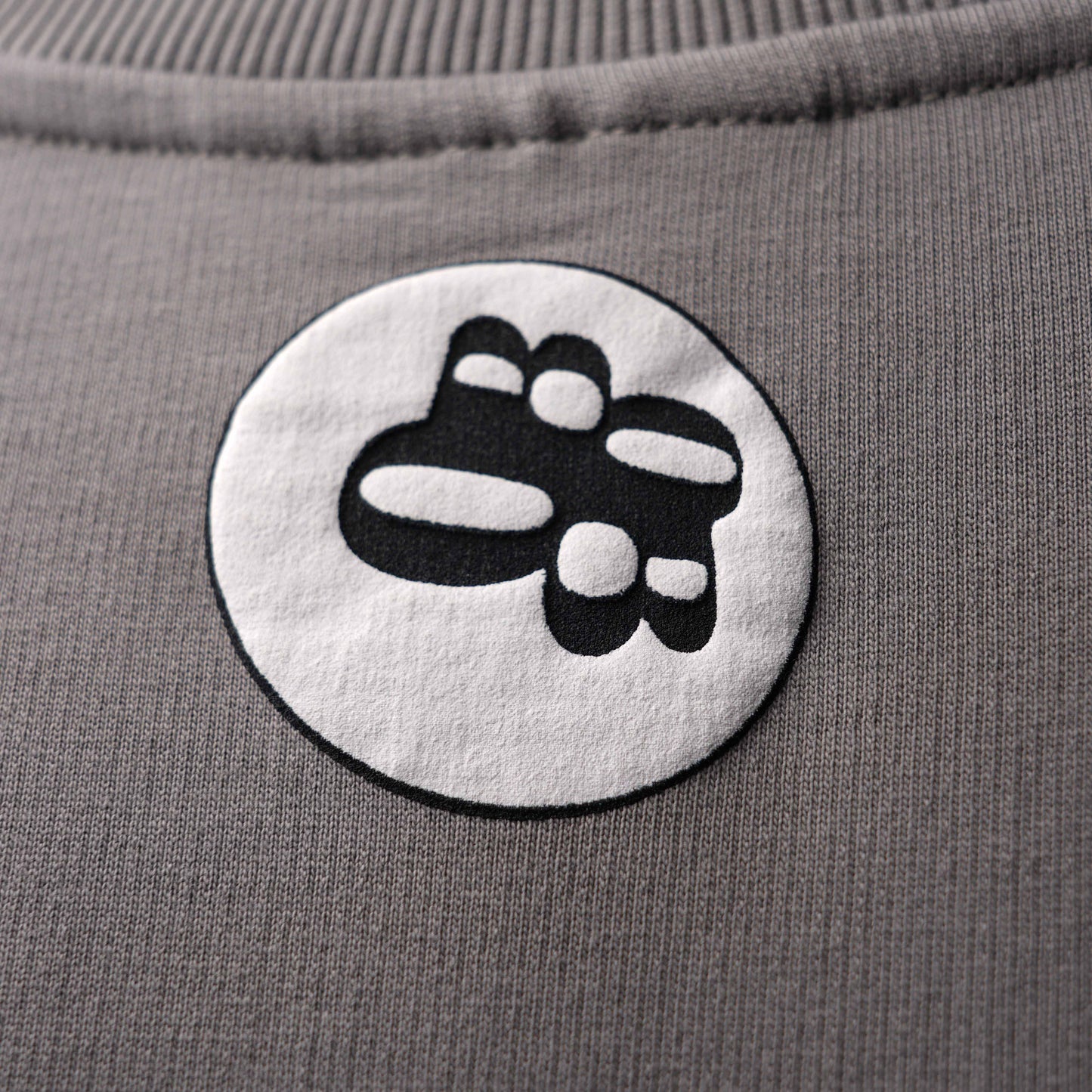 Grey Lacostlier Crew Neck T-Shirt