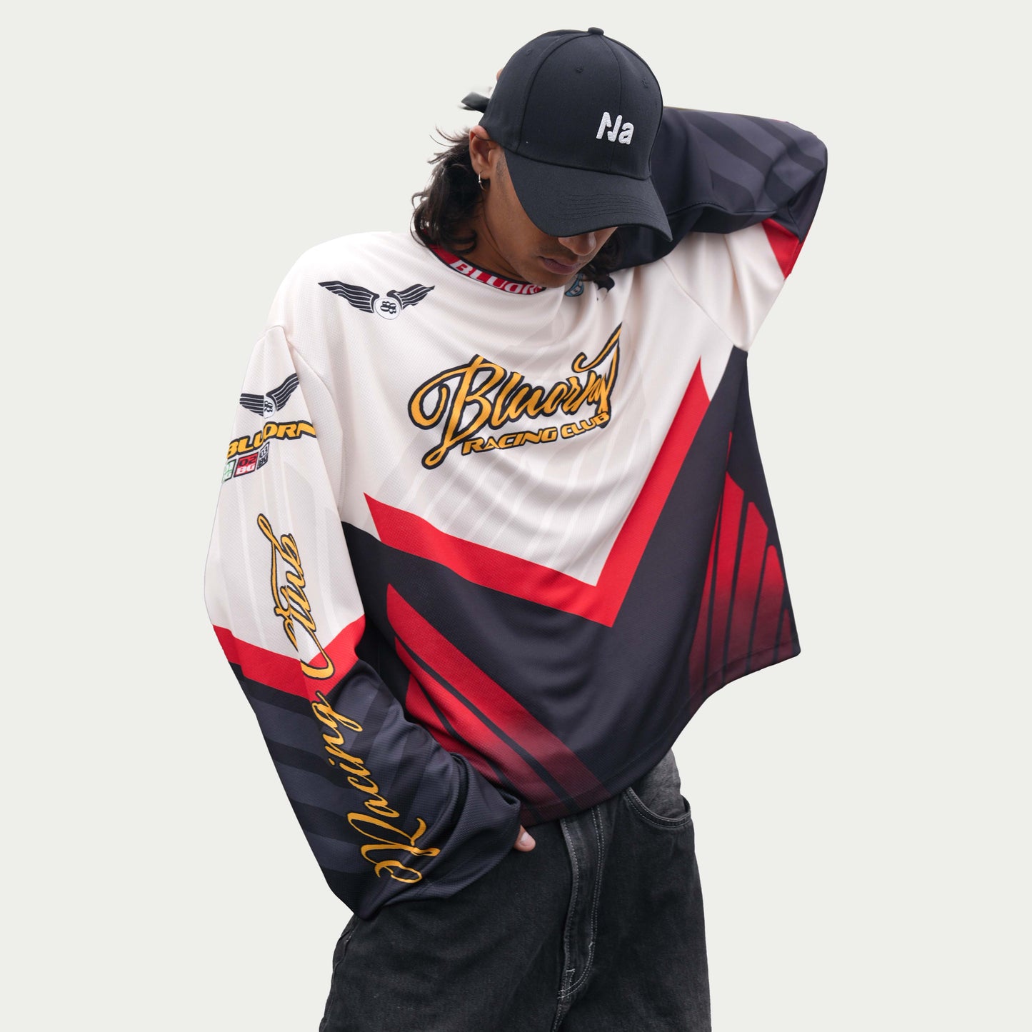 DRS RED FULL SLEEVE JERSEY