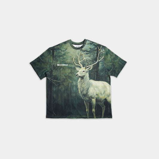 Premium oversized camouflage t-shirt digital print streetwear