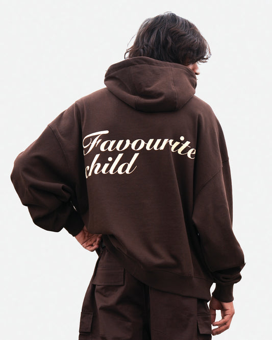 BROWN FAVOURITE CHILD HOODIE