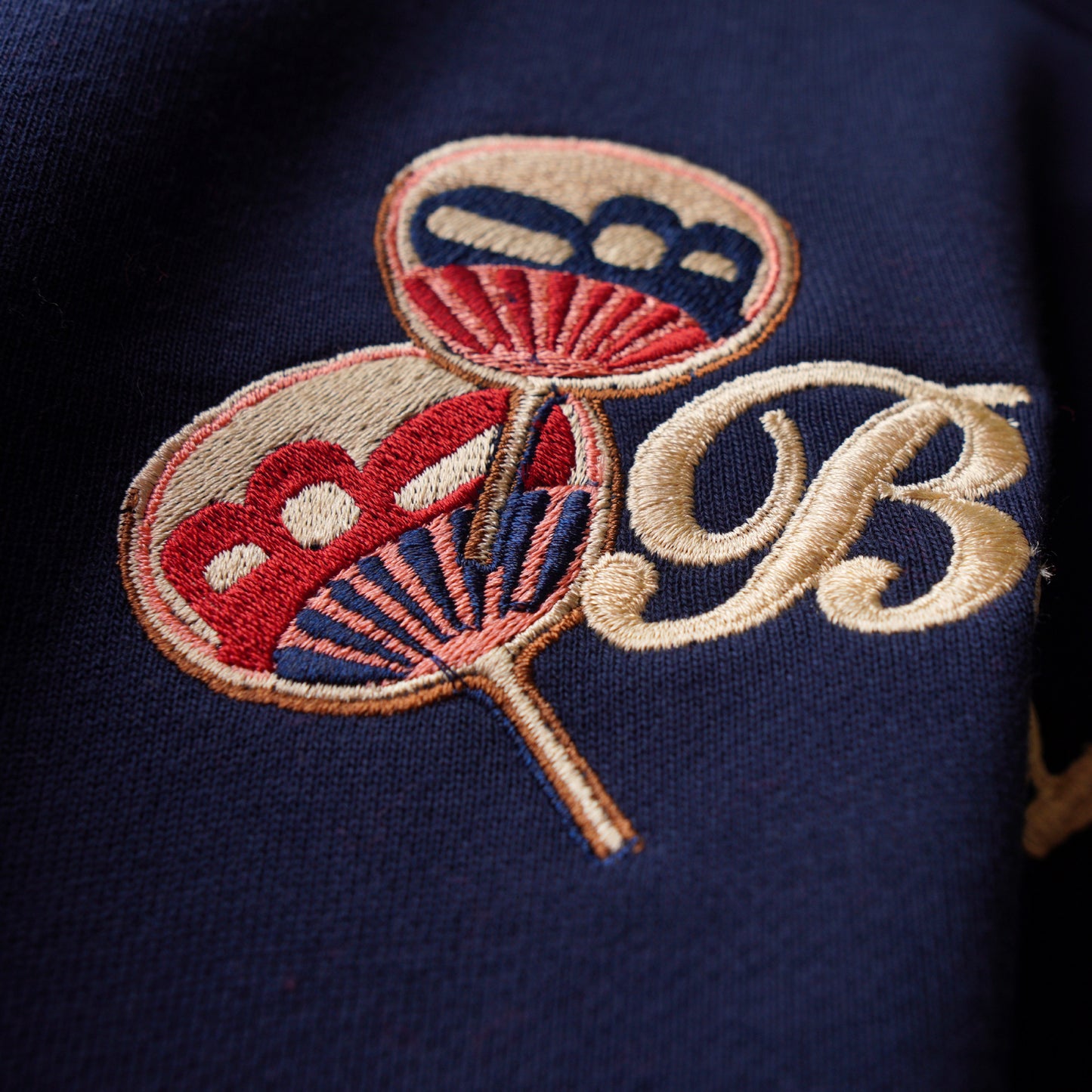 NAVY CRANE T-SHIRT