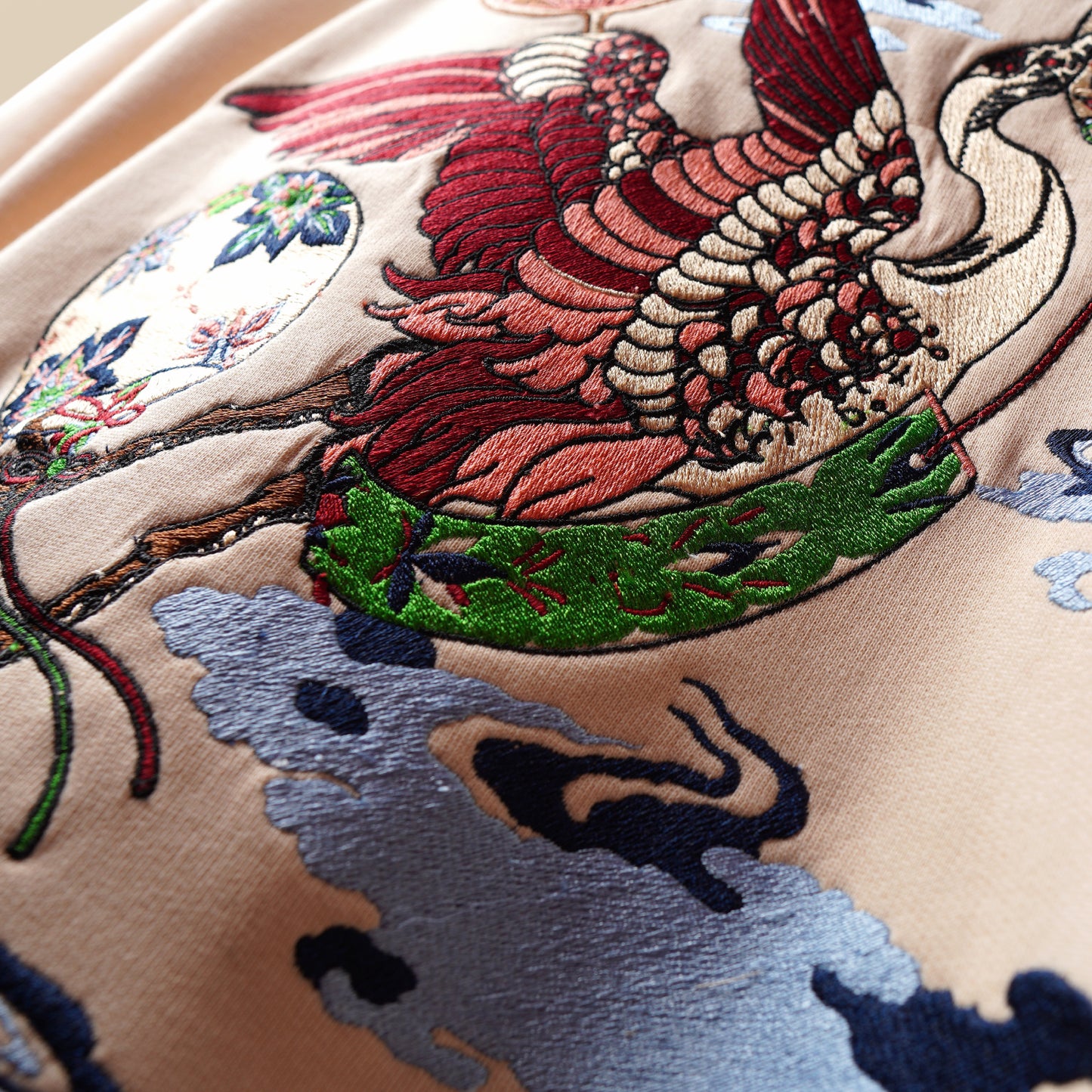 CREAM CRANE T-SHIRT