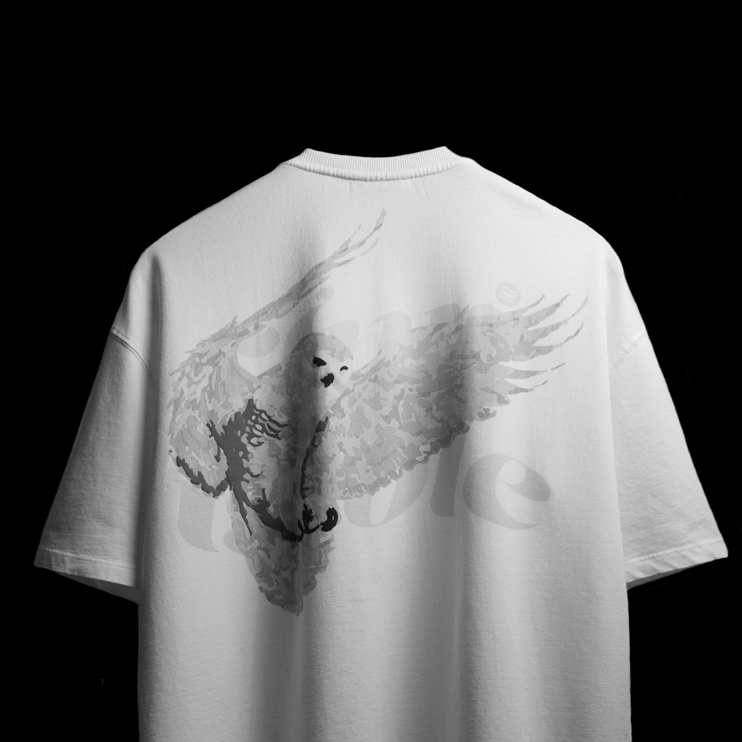INVISIBLE T-SHIRT WHITE STREETWEAR TEE
