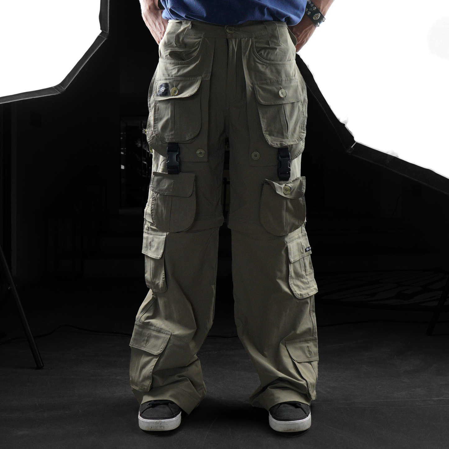 OLIVE KHAKI RIPSTOP CARGOS