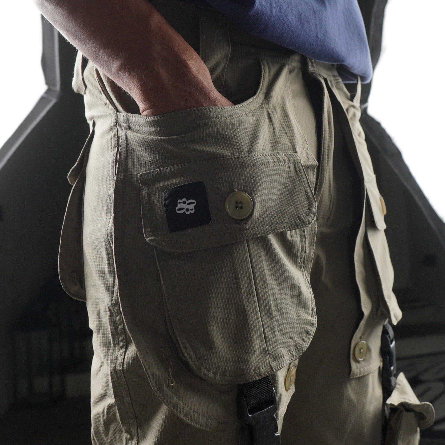 OLIVE KHAKI RIPSTOP CARGOS