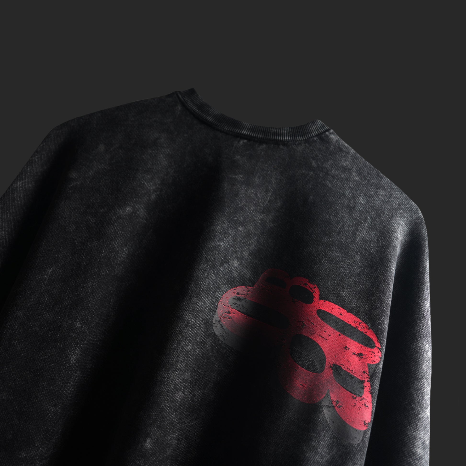 BLACK RACING T-SHIRT - RELAXED FIT TEE