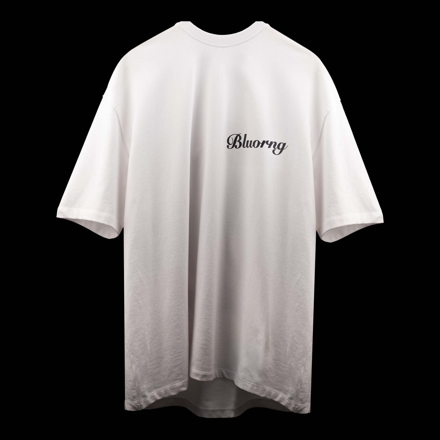 WHITE FEATHER AND FANG T-SHIRT