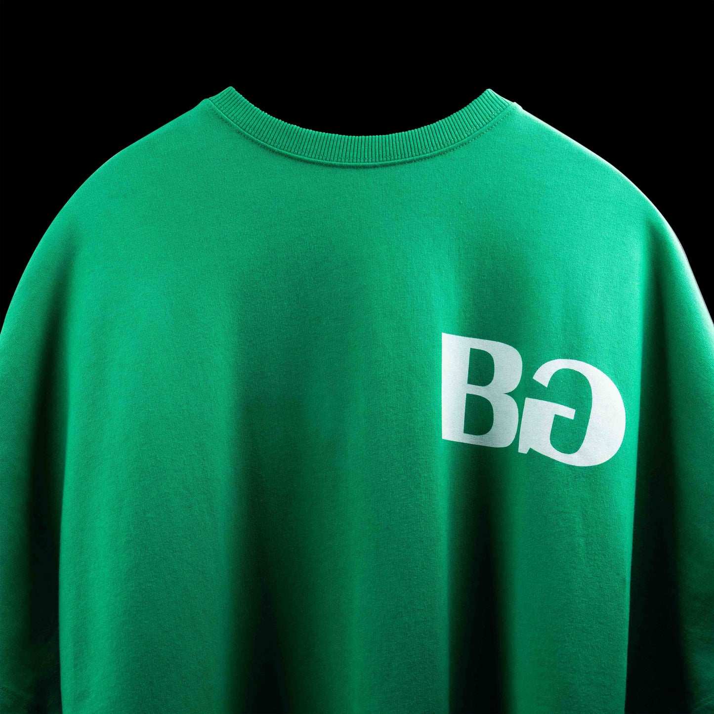 Premium oversized green dragon graphic t-shirt