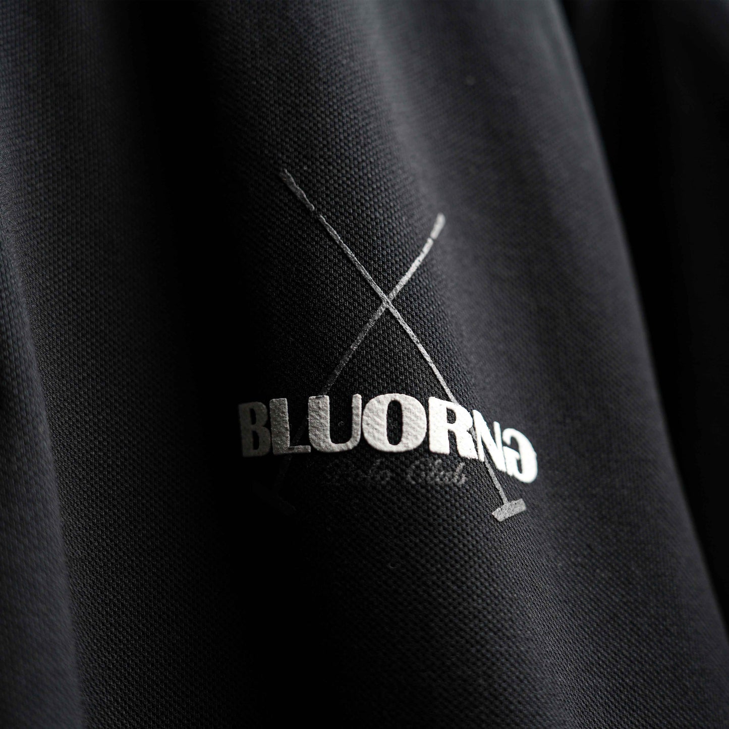 BLACK MEDAL POLO T-SHIRT