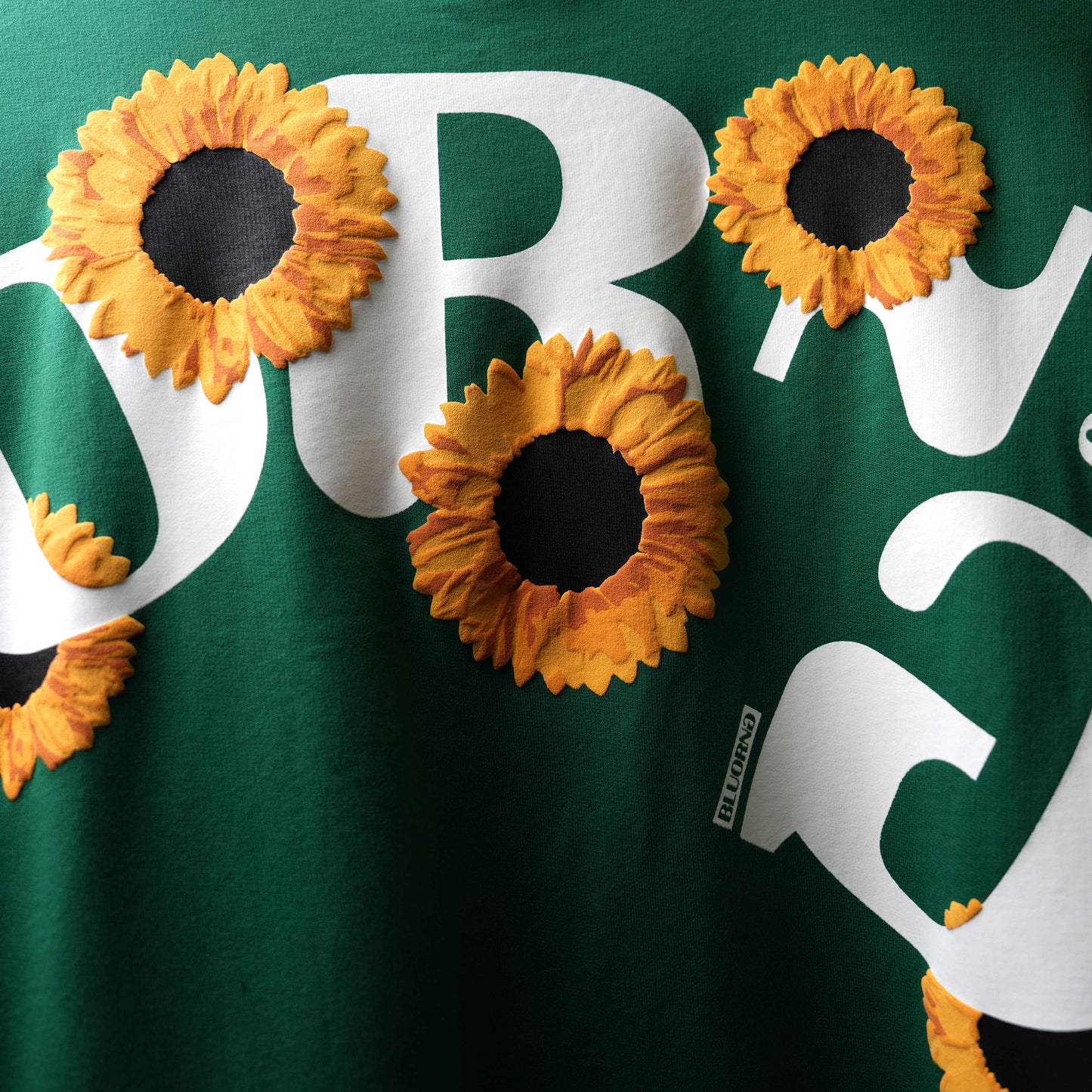 GREEN SUNFLOWER T-SHIRT