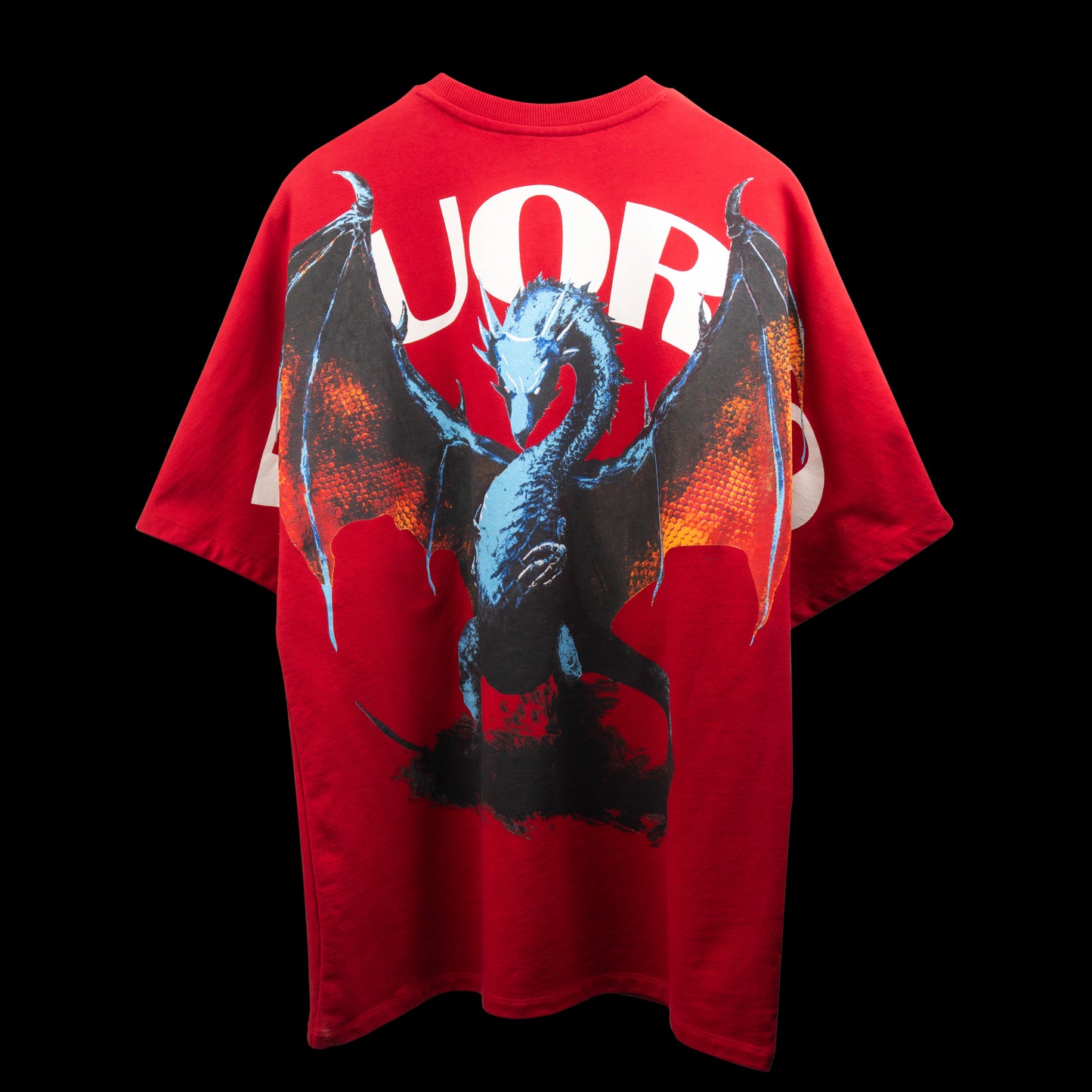 RED SHENRON T-SHIRT