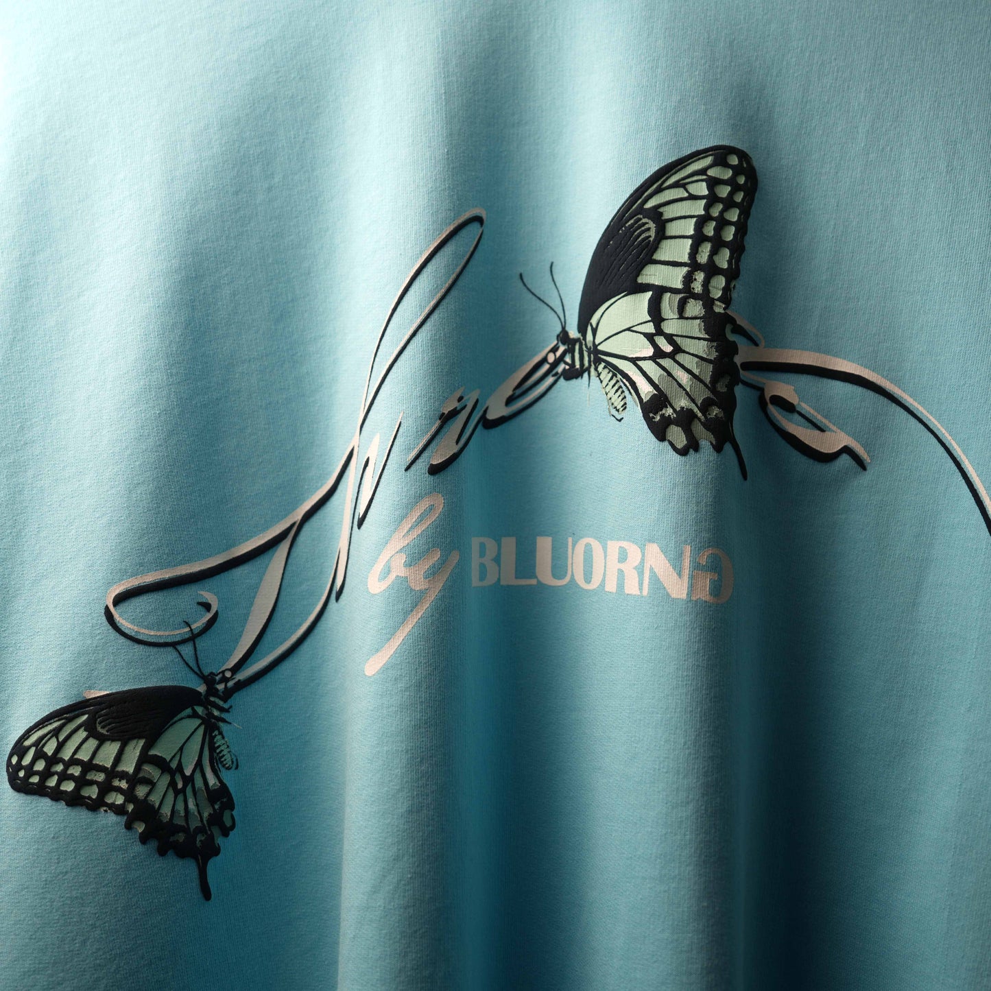 BLUE FRESH THREADS T-SHIRT