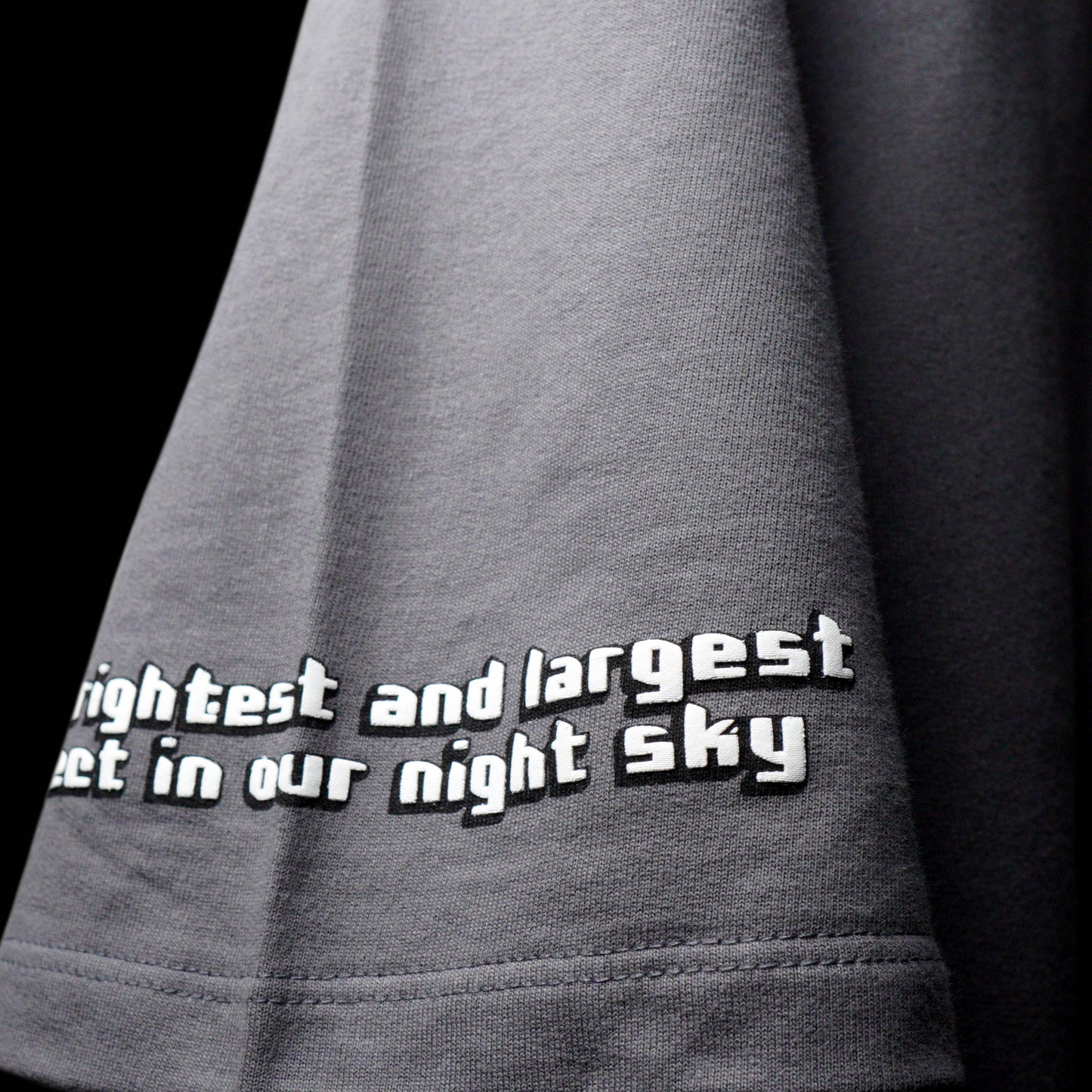 GREY SATELLITE T-SHIRT