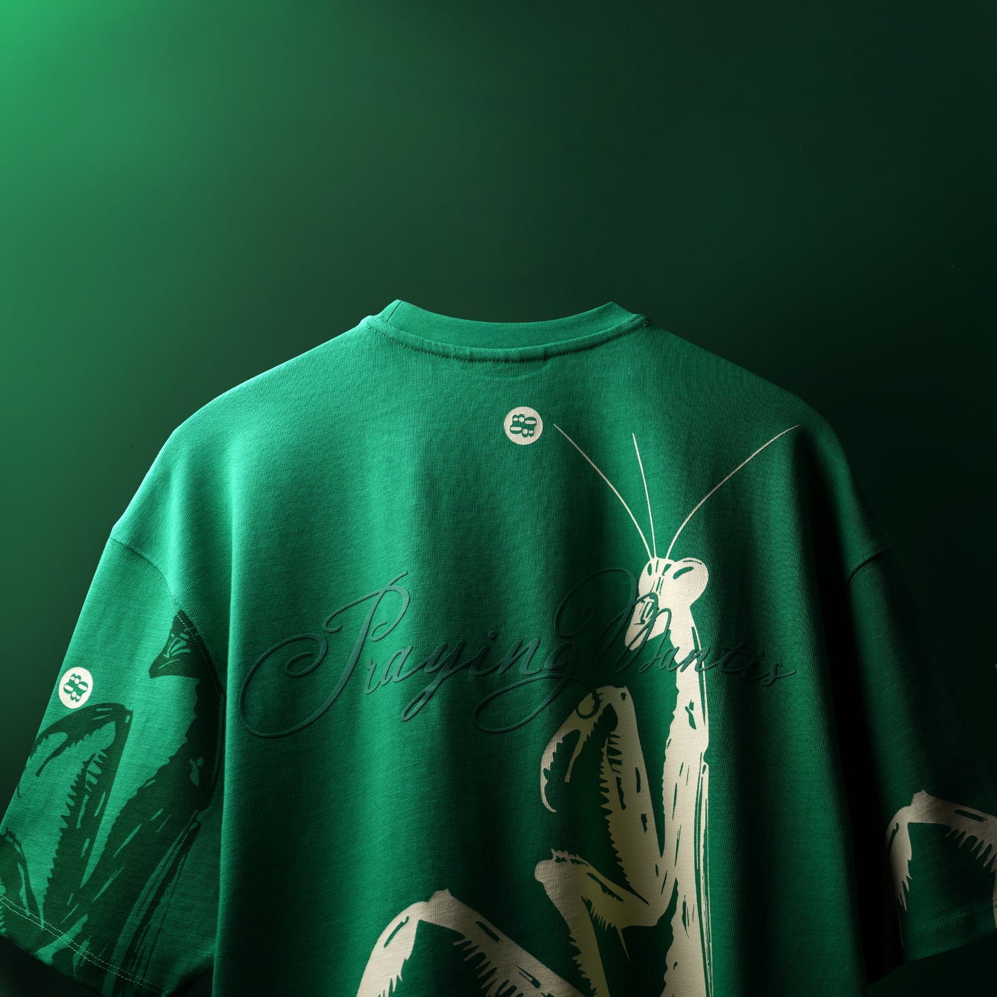 Green Praying Mantis Premium T-Shirt
