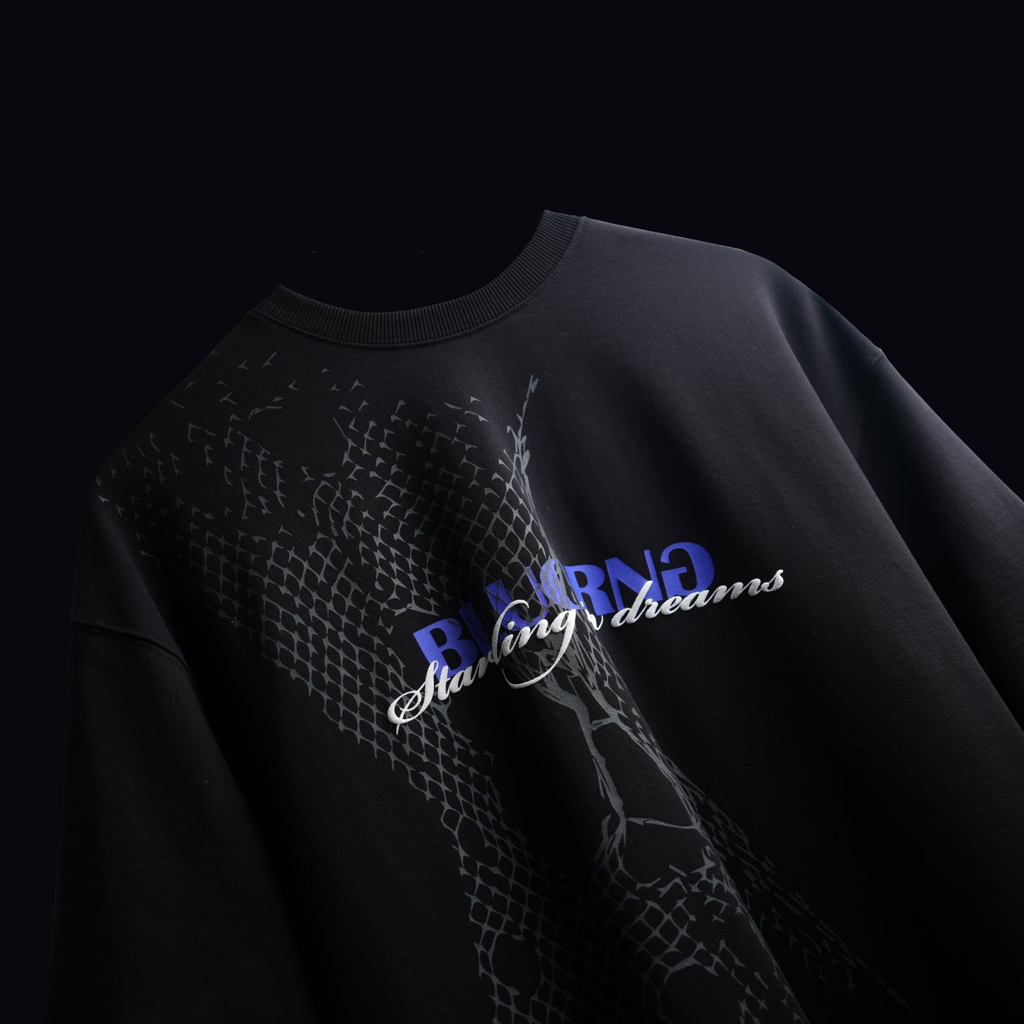 BLACK STARLING T- SHIRT