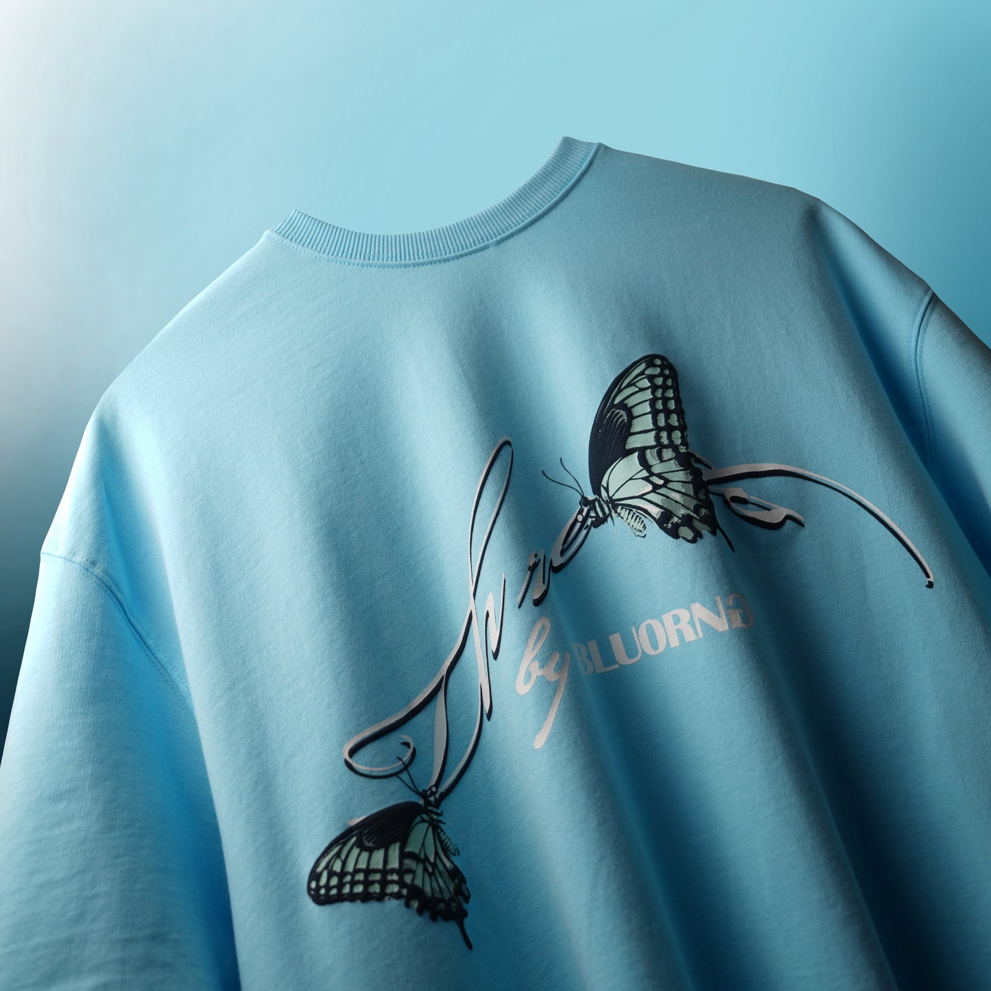 BLUE FRESH THREADS T-SHIRT