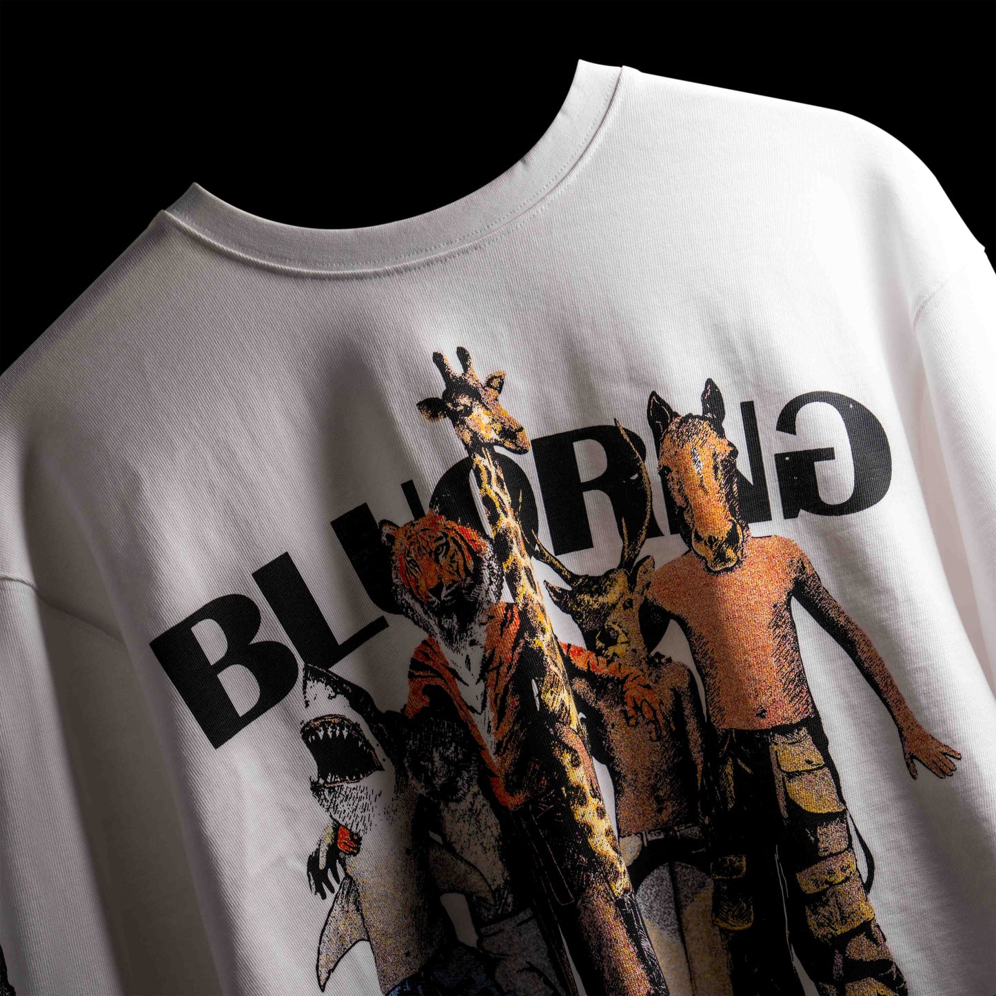 WILD BUNCH WHITE FULL SLEEVE T-SHIRT