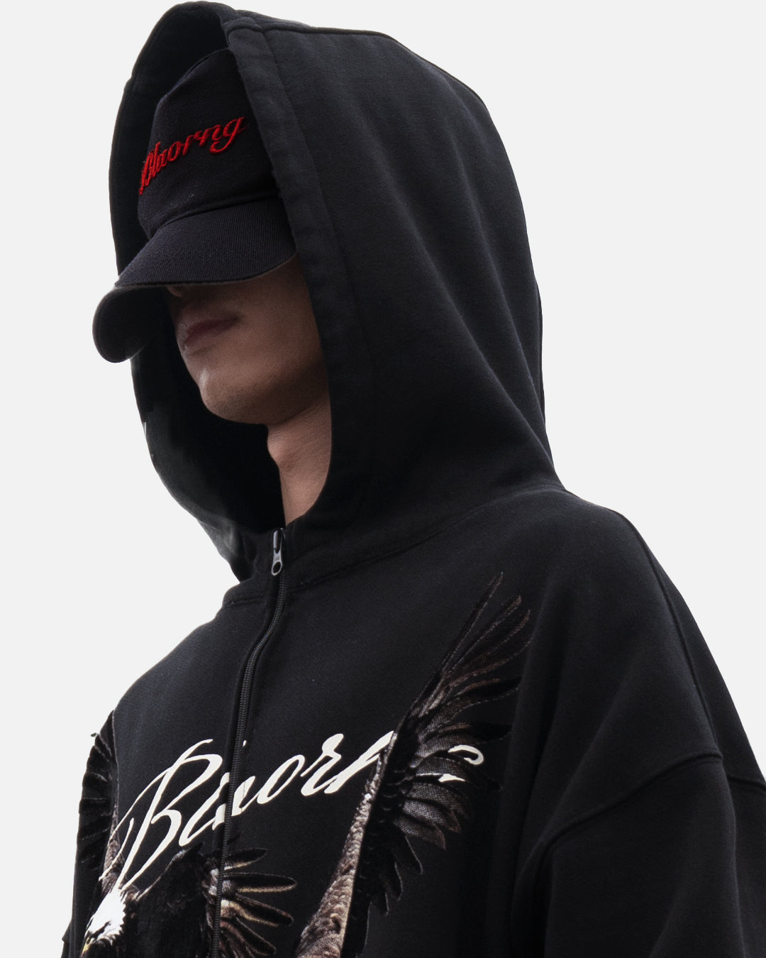 CLAW STOOP ZIPPER HOODIE