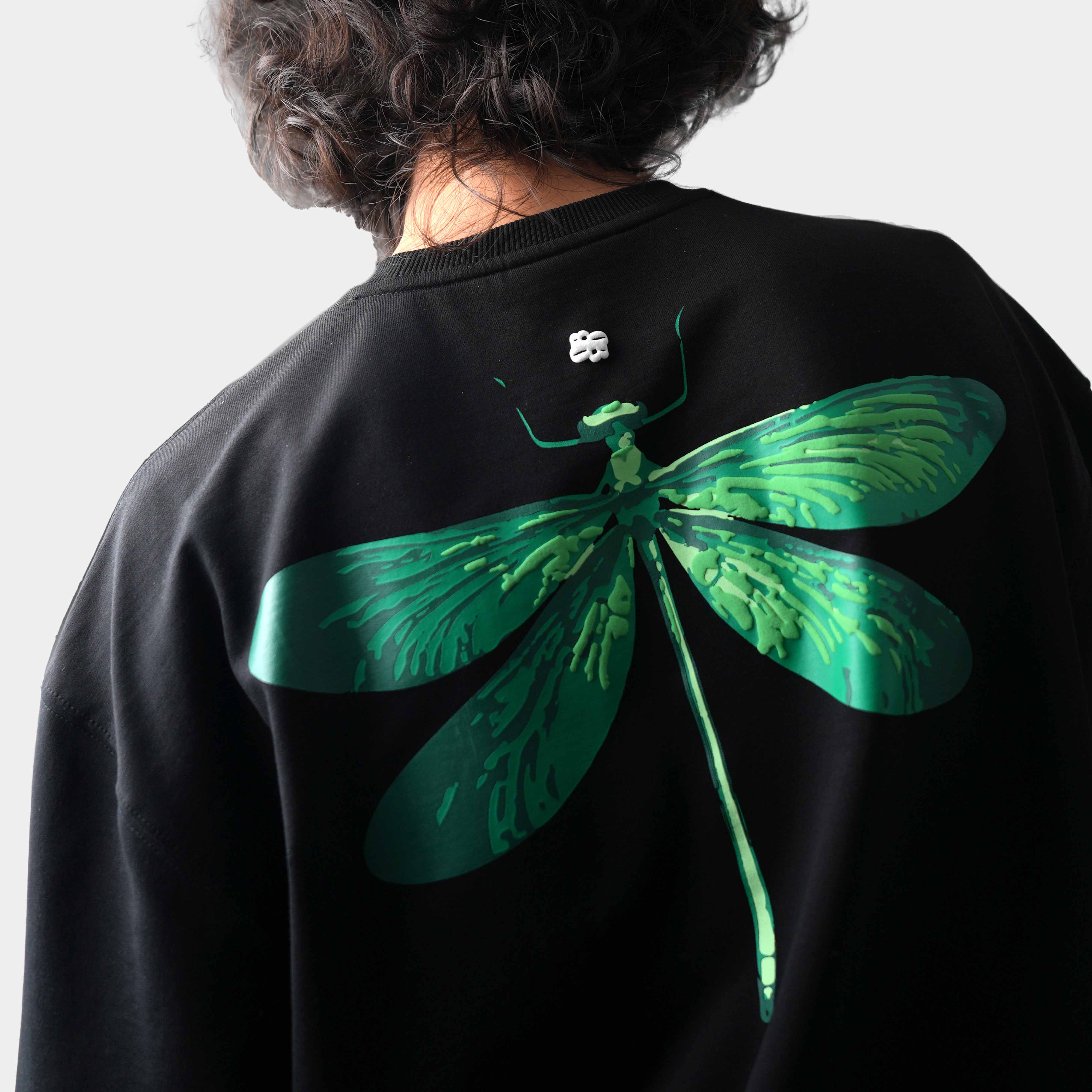 T-Shirt Dragonfly Band Logo YES Homme Noir - Officiel Taille M