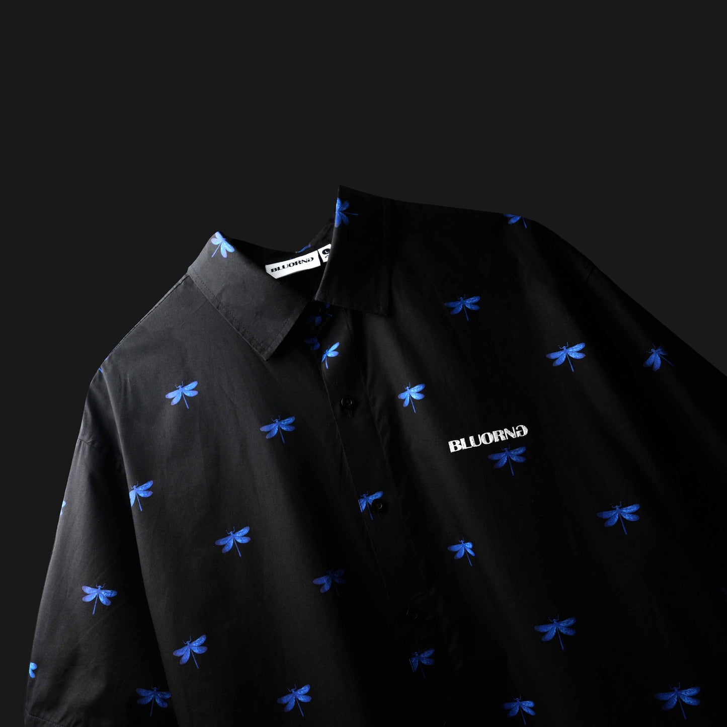 BLACK DRAGONFLY SHIRT - Black Premium Shirt