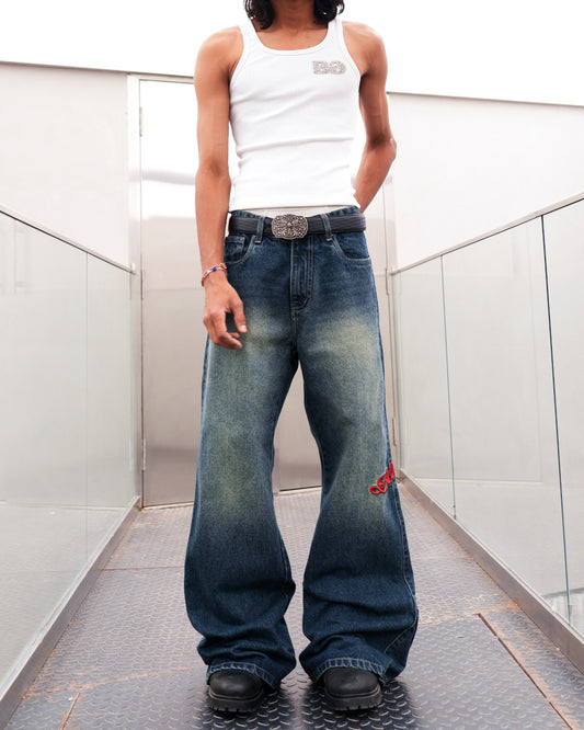 FROSTED INDIGO DENIMS