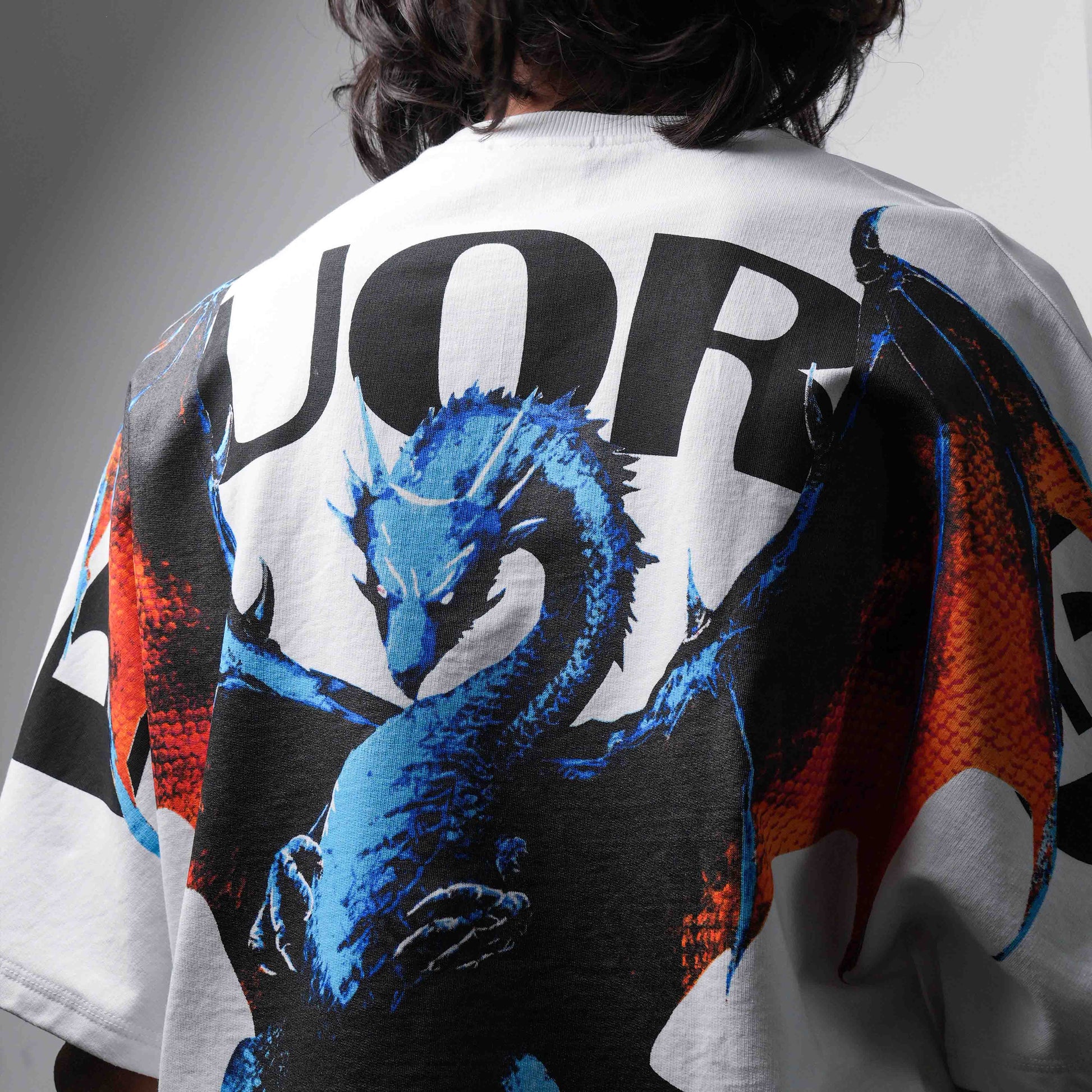 White Shenron Cotton T-Shirt