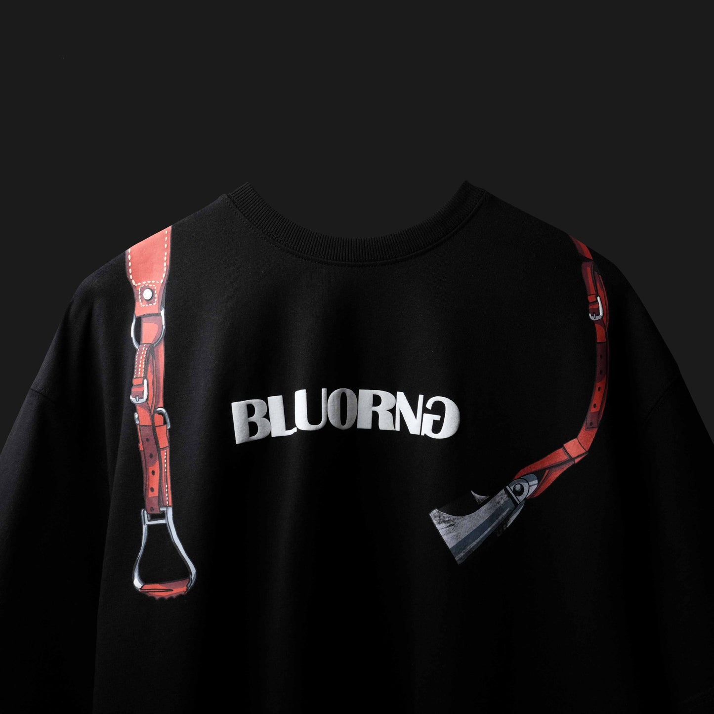 Black Saddle Premium Oversized T-shirt