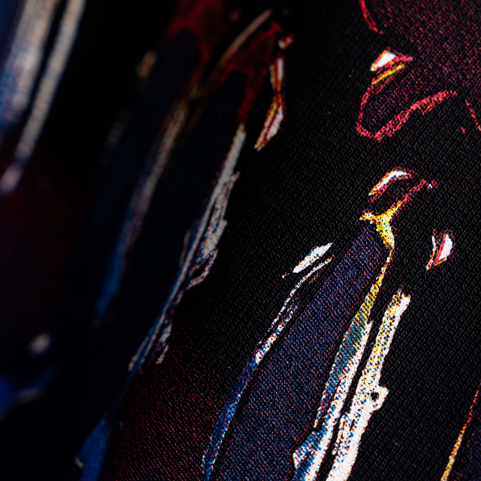 Oversized premium t-shirt The Protagonist with distressed hems