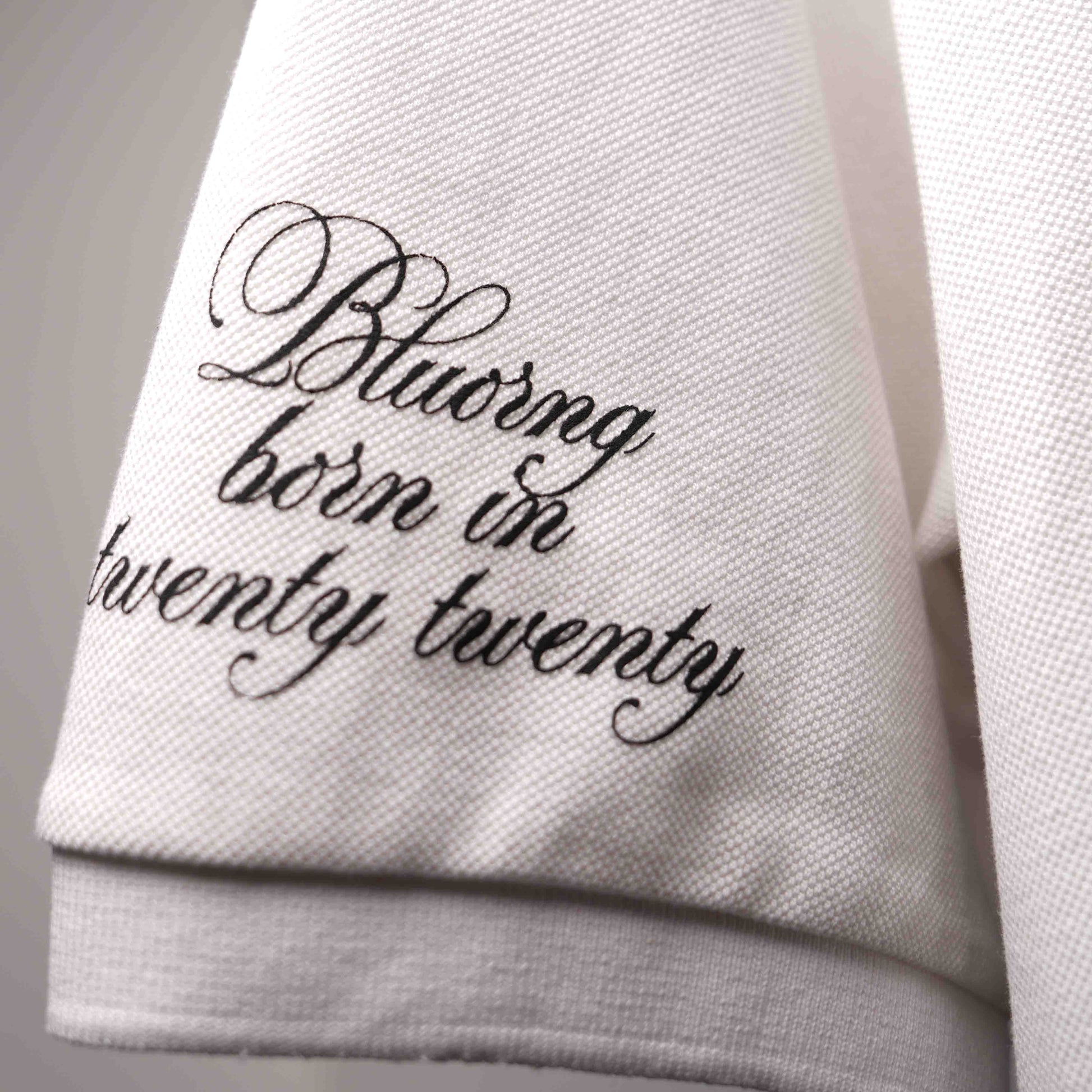 White Emerald Flamingo Polo T-Shirt