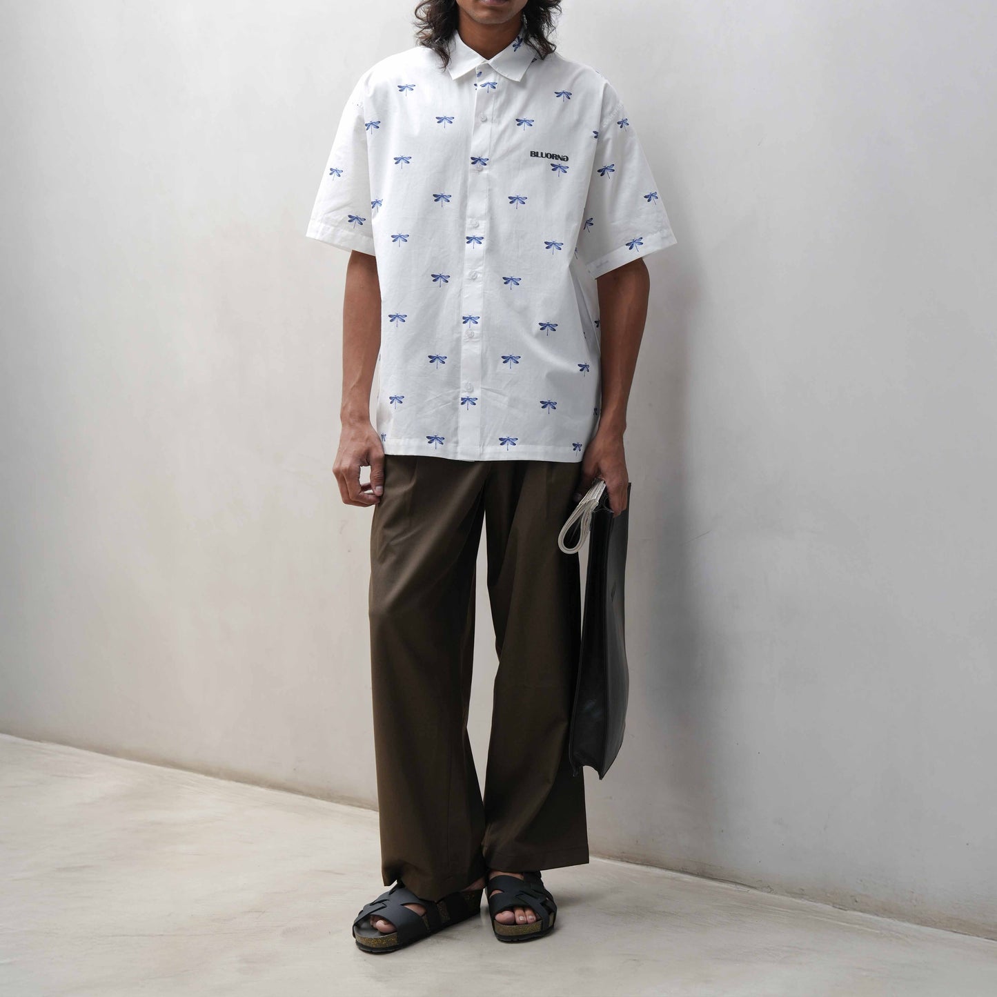 WHITE DRAGONFLY SHIRT - Relaxed Fit Shirt