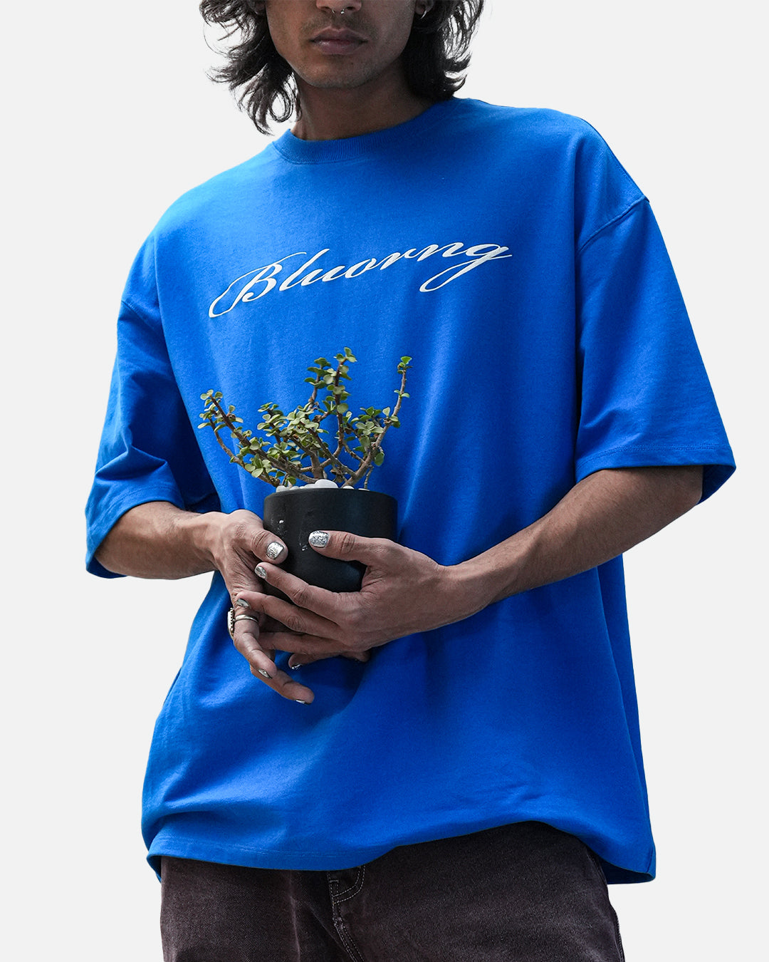 ROYAL BLUE BONSAI T-SHIRT