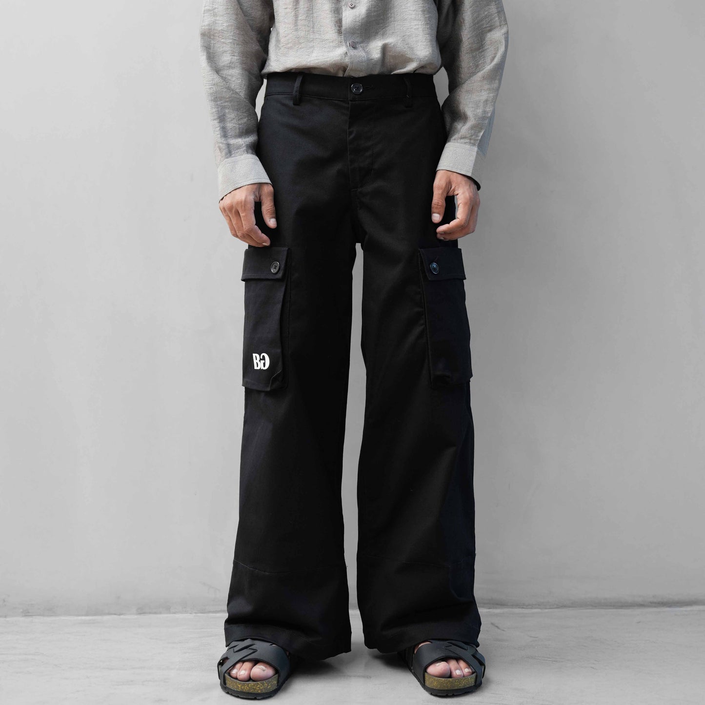 Shadow Black Tokyo Pant - Streetwear Style Straight Pant