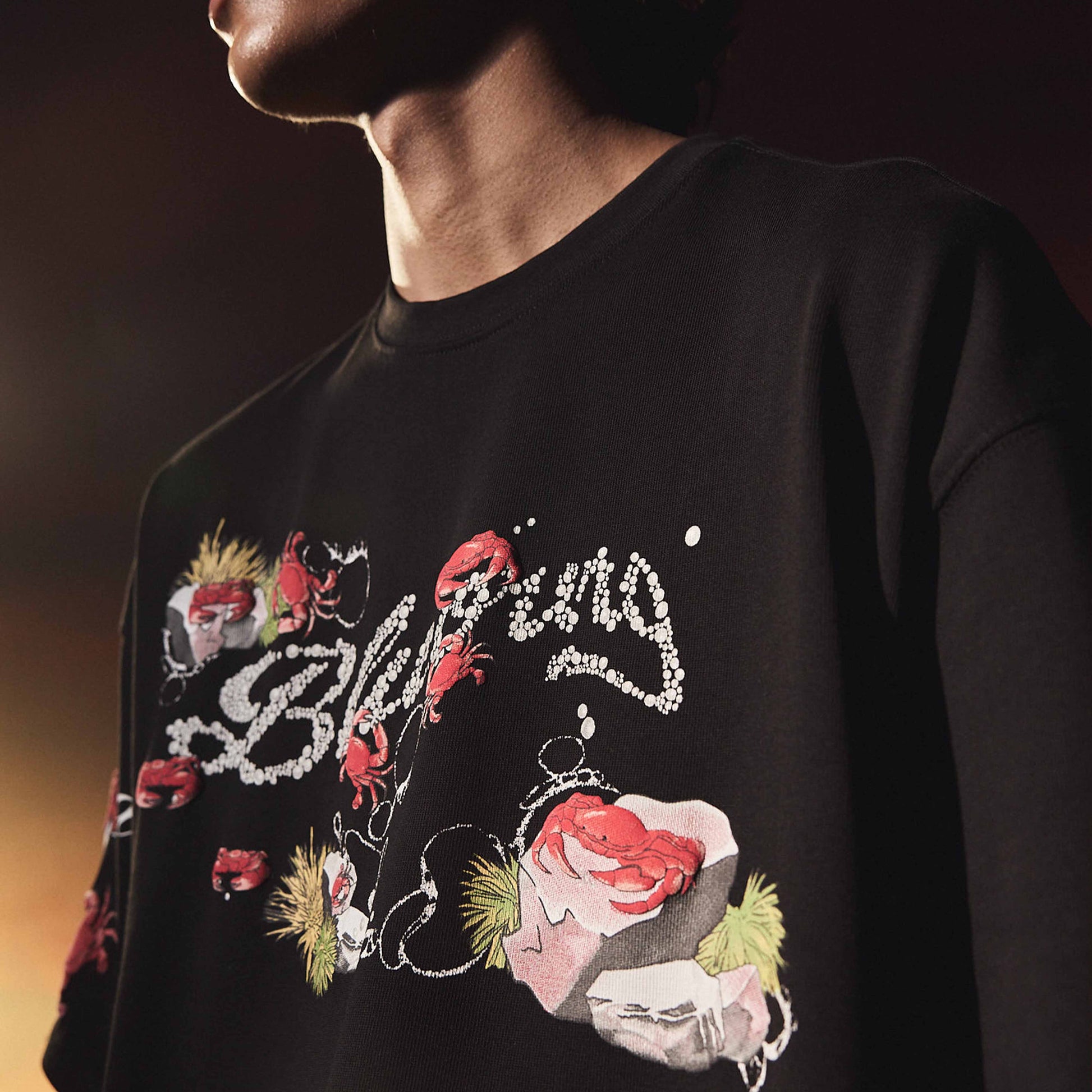 Black Coral Heist Cotton T-Shirt
