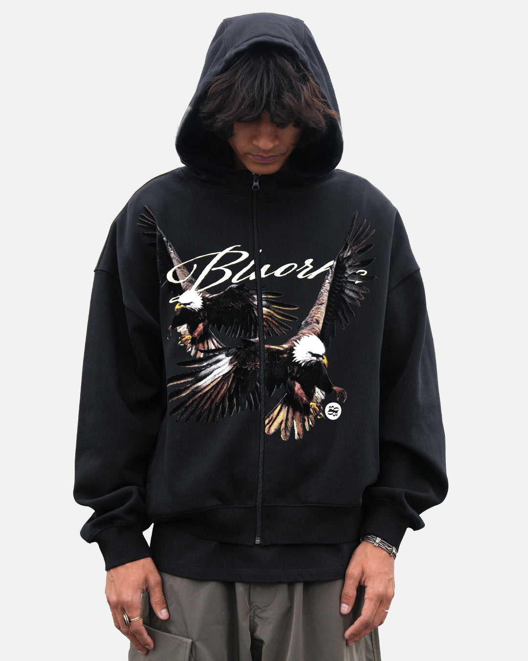 CLAW STOOP ZIPPER HOODIE