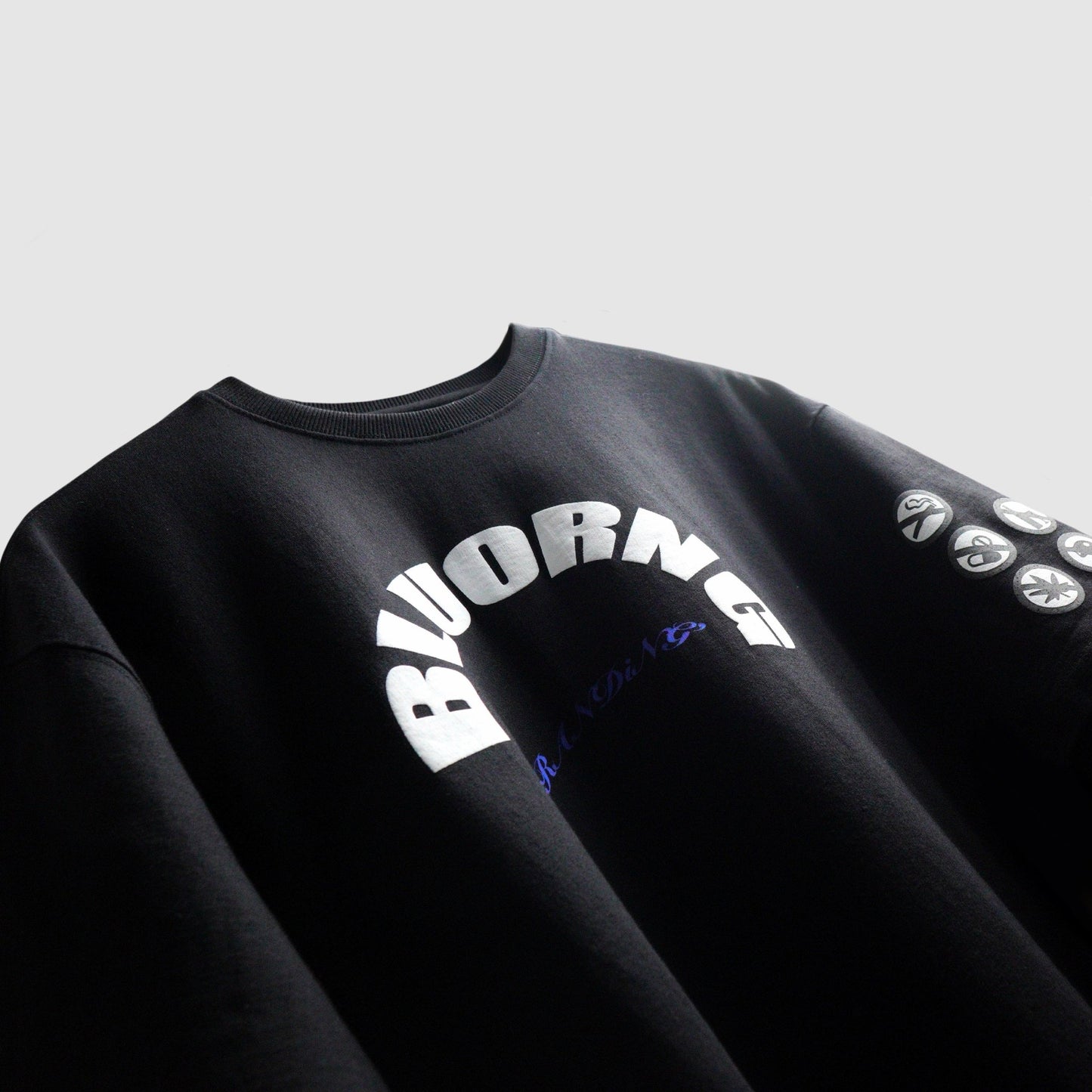 BLCK CONDUCT tee - Bluorng