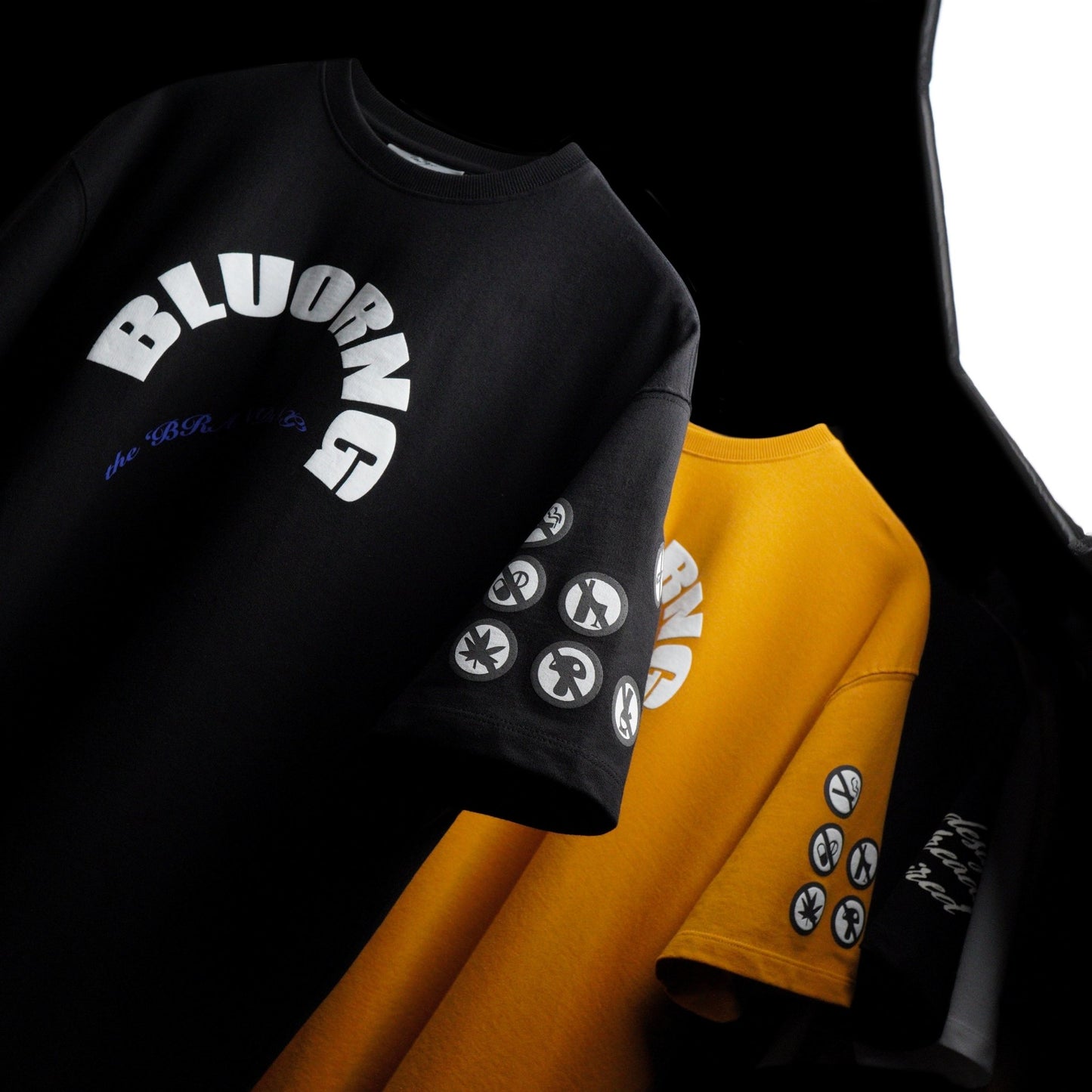 BLCK CONDUCT tee - Bluorng