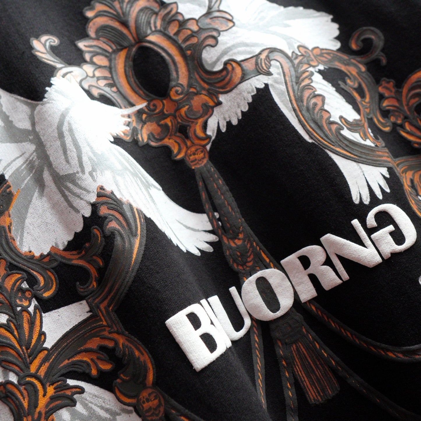 BLCK G&F tee - Bluorng