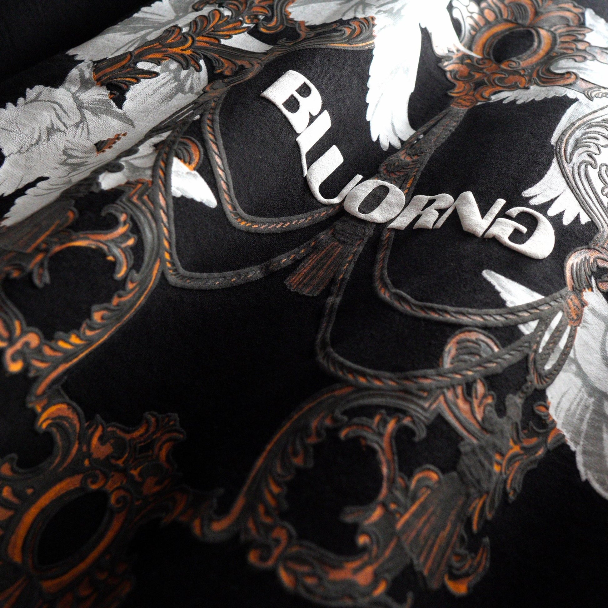 BLCK G&F tee - Bluorng