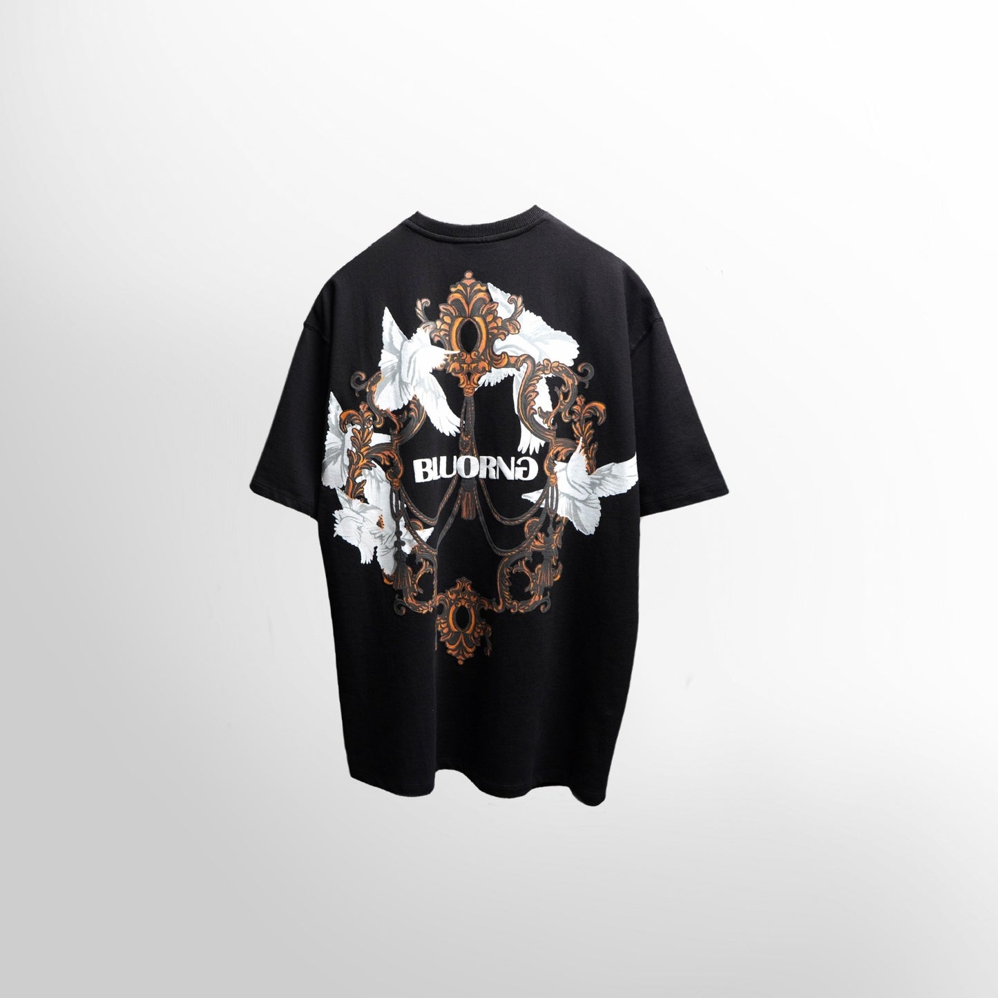 BLCK G&F tee - Bluorng