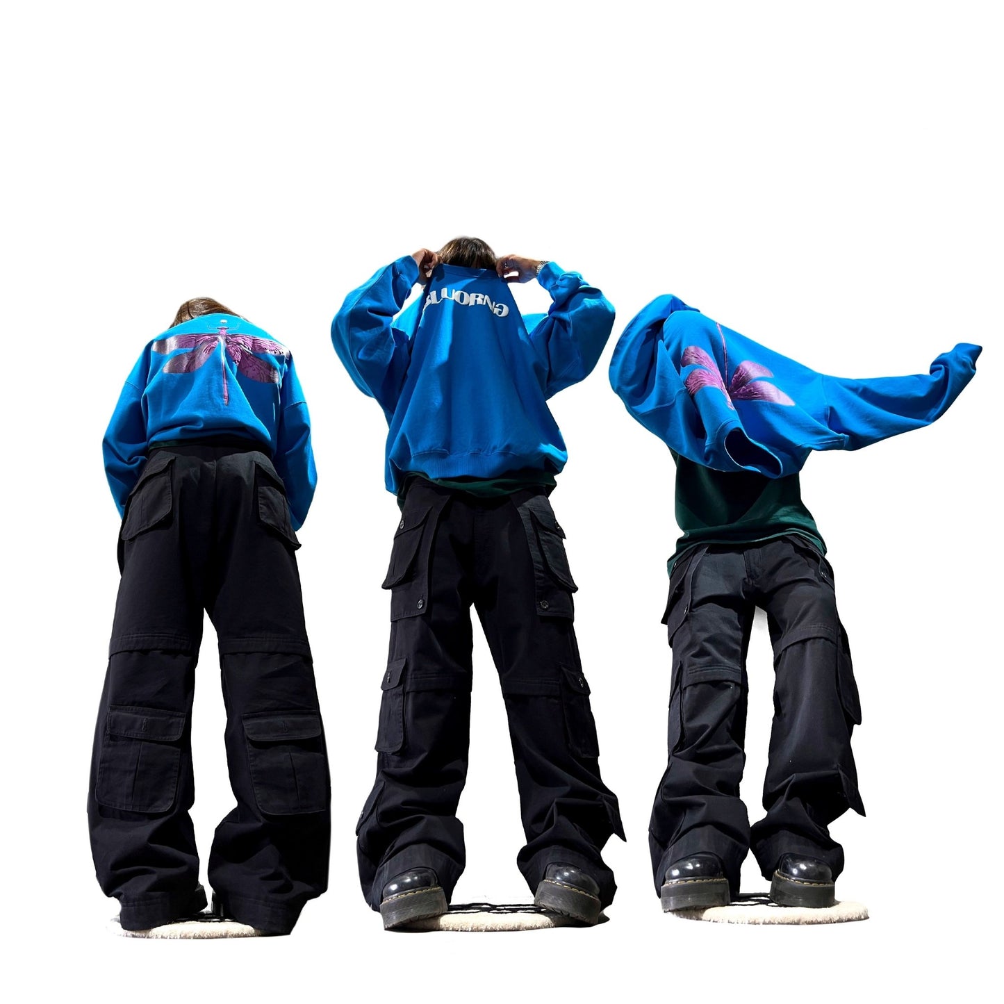 BLU DRAGON sweatshirt - Bluorng