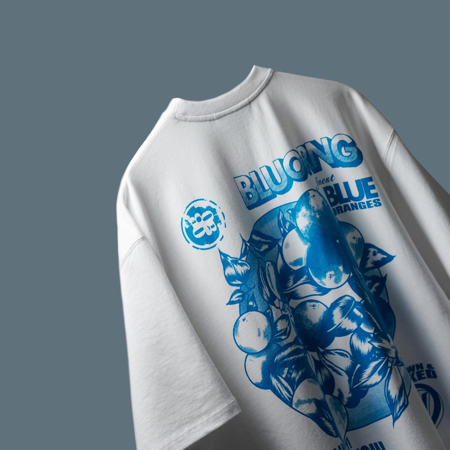 BLUE ORANGE tee - Bluorng