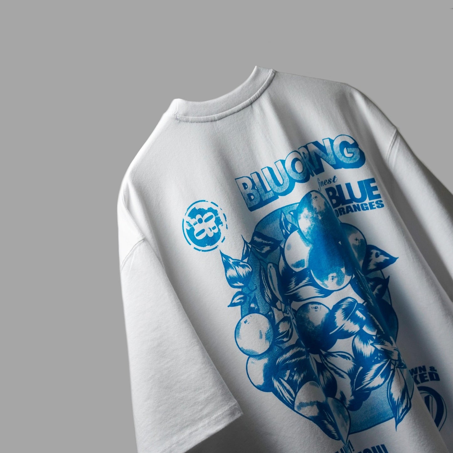 BLUE ORANGE tee - Bluorng