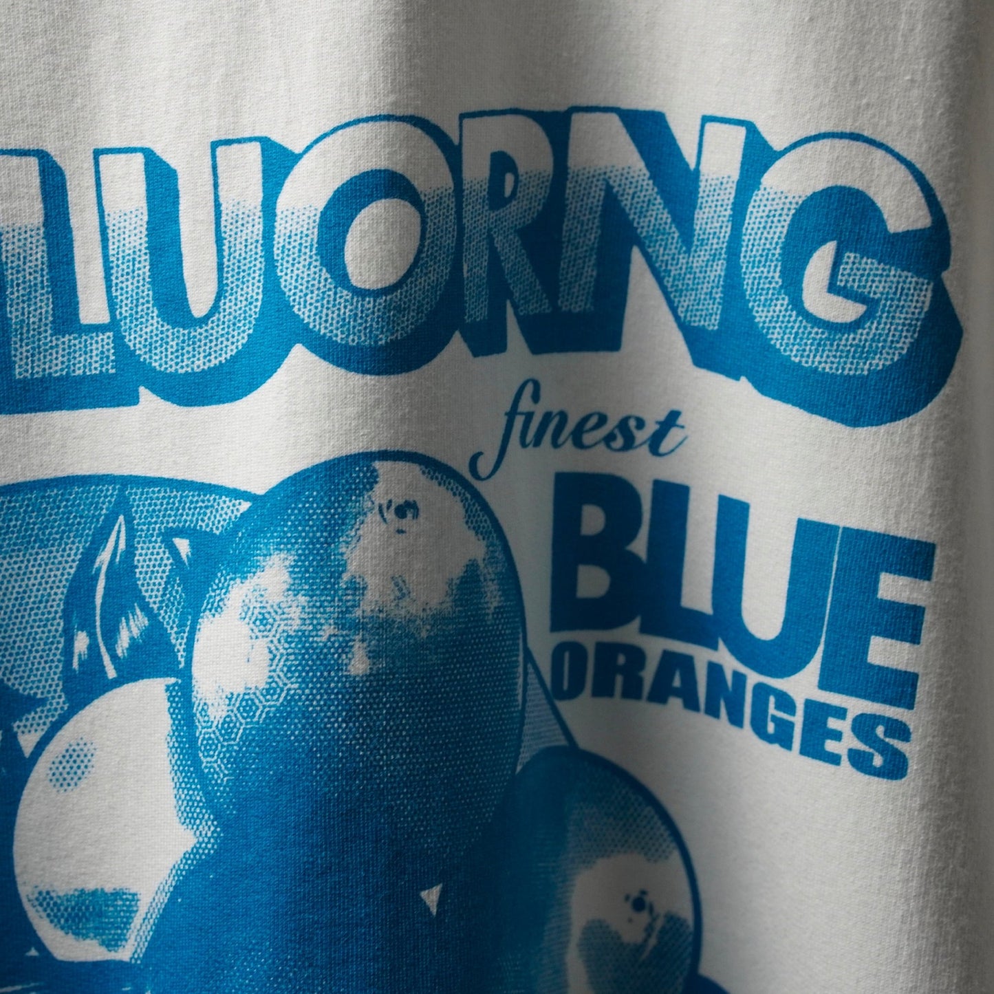 BLUE ORANGE tee - Bluorng