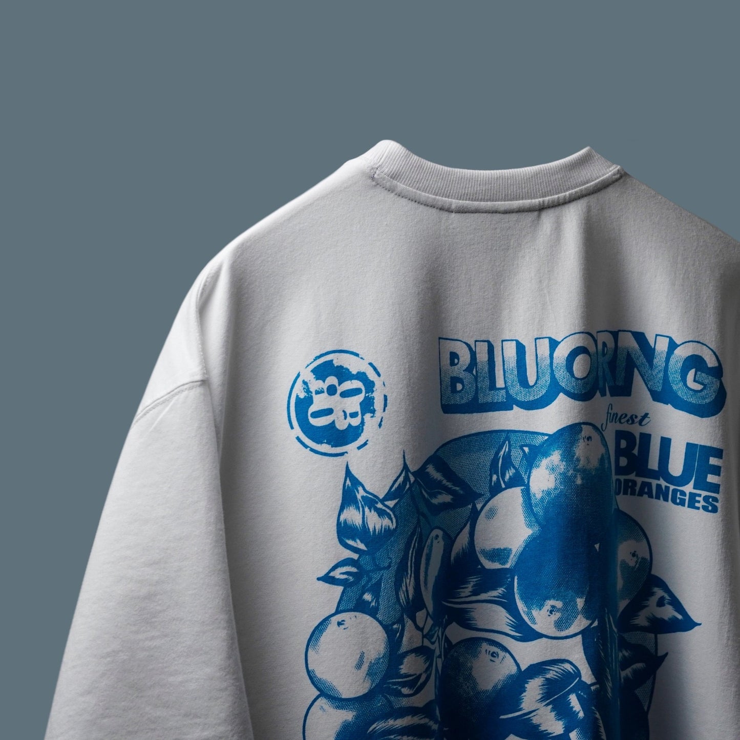 BLUE ORANGE tee - Bluorng