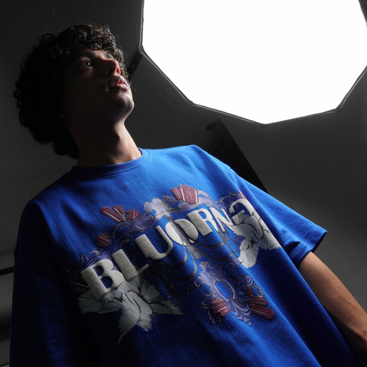 CRYSTAL BLU T- SHIRT - Bluorng