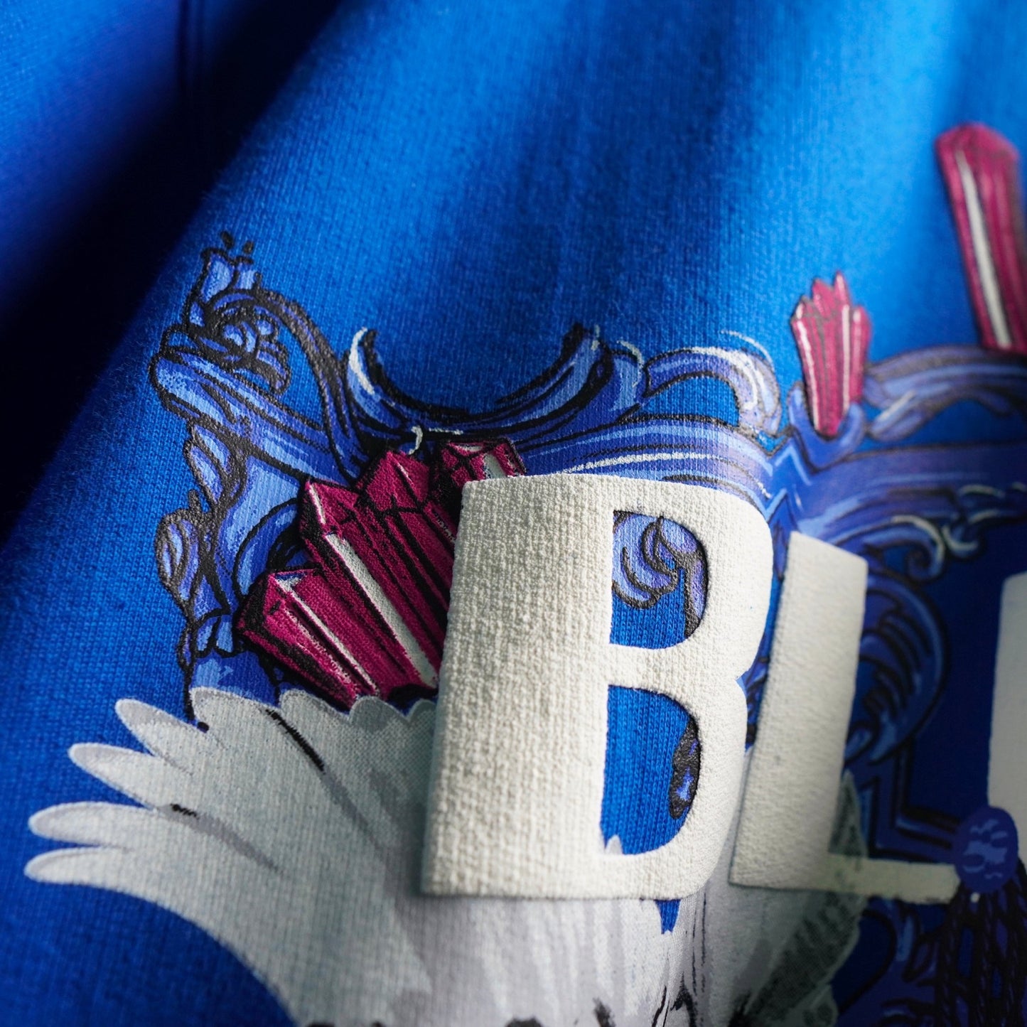 CRYSTAL BLU T- SHIRT - Bluorng